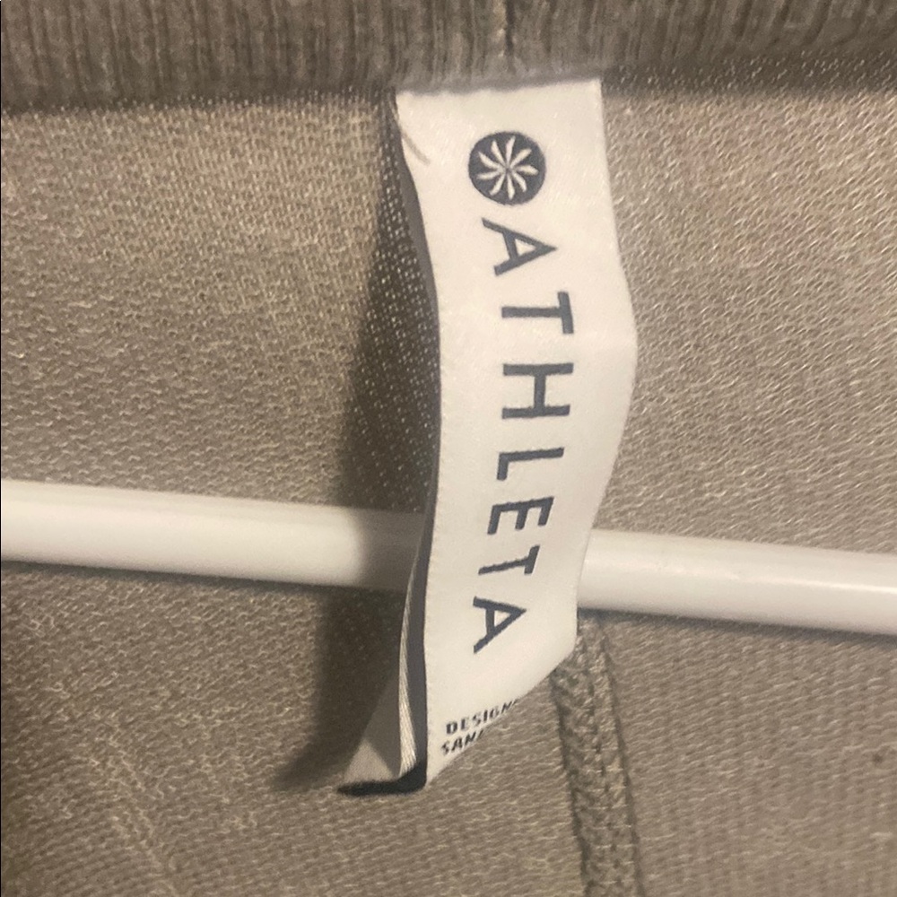 Athleta Light Sage Green Open Front Cardigan - Picture 3 of 4
